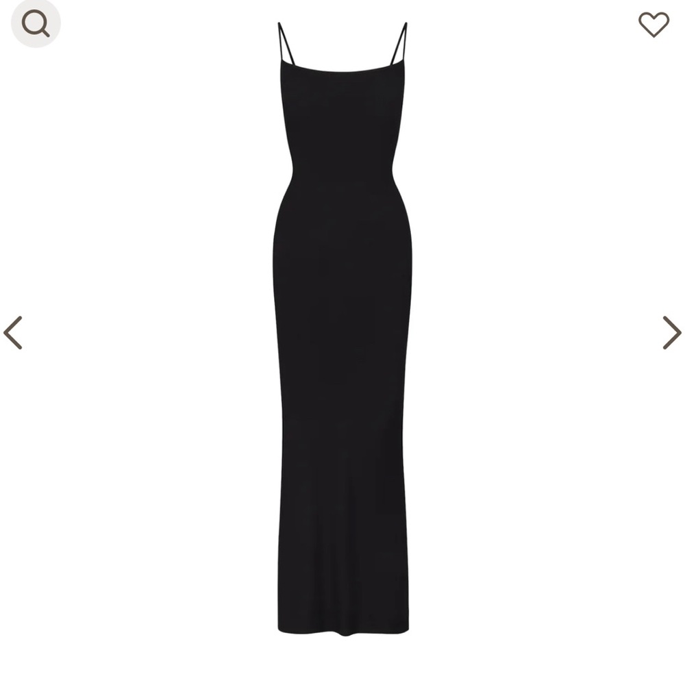 Skims Soft Lounge PETITE long slip dress